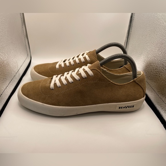 SeaVees Racquet Club Men's Brown Suede Sneakers size 7 - Picture 1 of 9